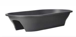 荷蘭進口塑料花盆愛好騎欄花盆60花盆